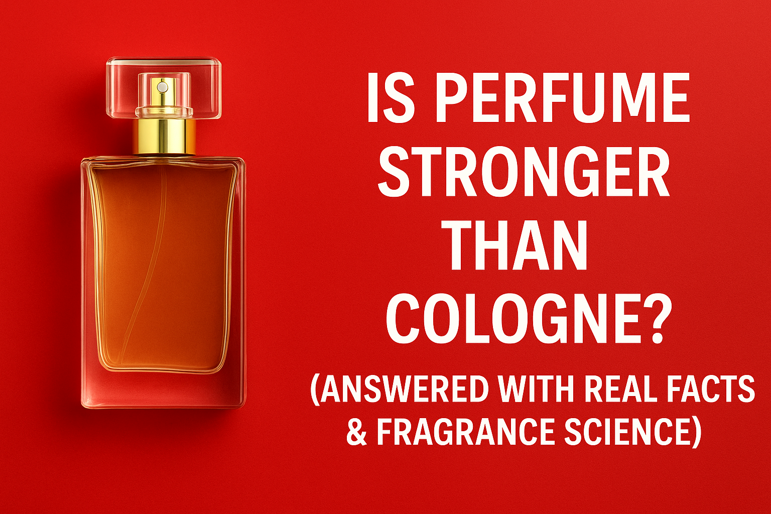 Is Perfume Stronger Than Cologne? (Answered with Real Facts)